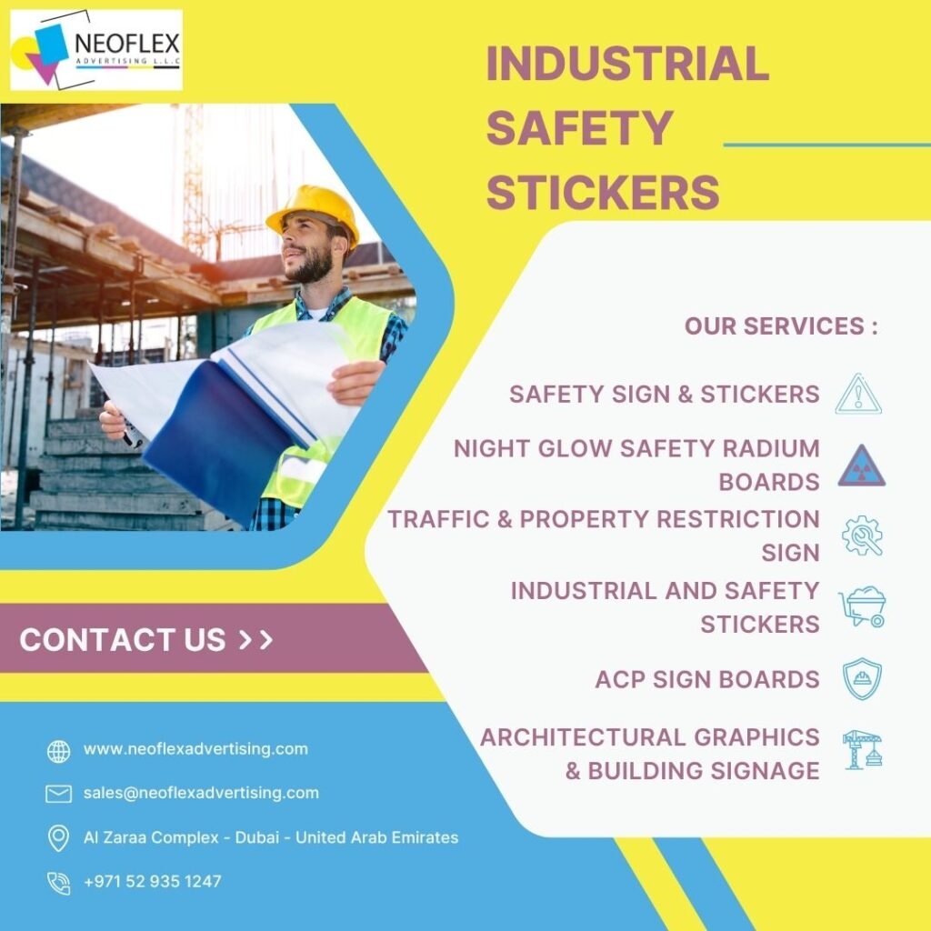Industrial Safety Stickers manufacturers